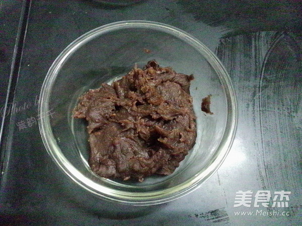 橙皮<a href=/shicai/mimian/HongDou/index.html target=_blank><u>红豆</u></a>沙馅的做法