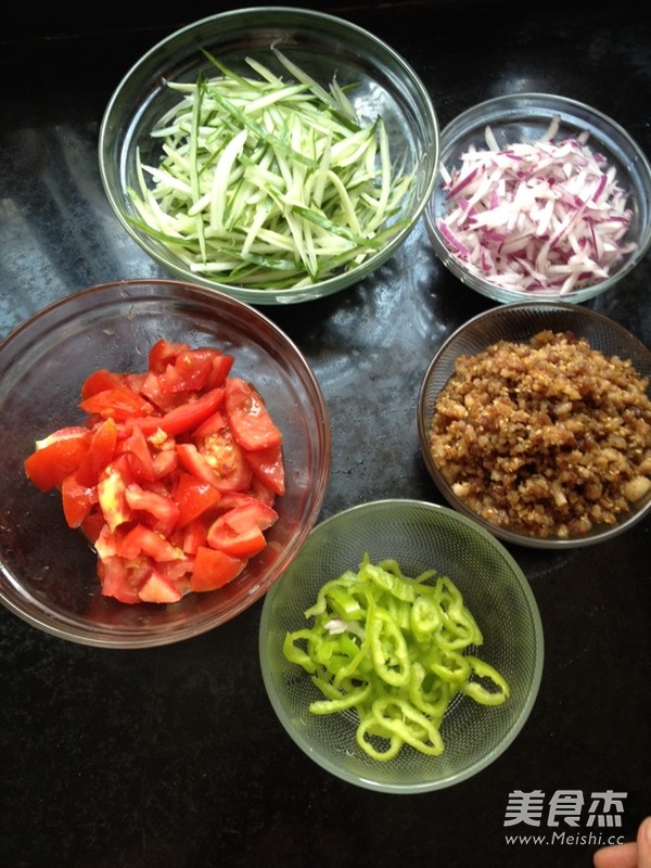 我家的凉皮的做法