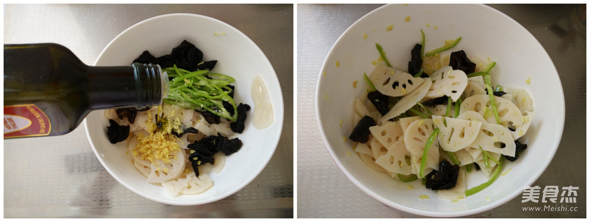 凉拌<a href=/shicai/shucai/LianOu/index.html target=_blank><u>莲<a href=/shicai/shucai/Ou/index.html target=_blank><u>藕</u></a></u></a>黑<a href=/shicai/shucai/MuEr/index.html target=_blank><u>木耳</u></a>的做法