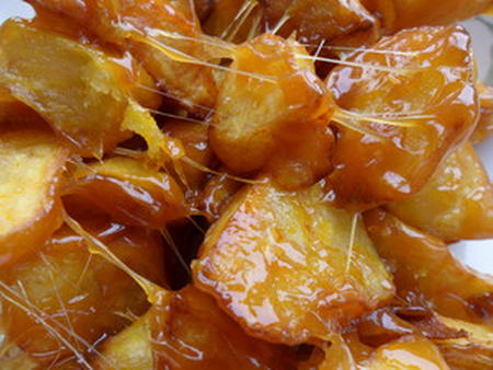 拔丝<a href=/shicai/shucai/DiGua/index.html target=_blank><u>地瓜</u></a>