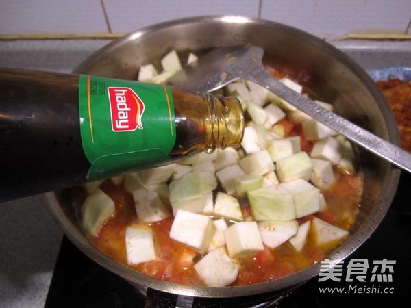 #素食也美味#<a href=/shicai/shucai/XiHongShi/index.html target=_blank><u>西红柿</u></a>烧<a href=/shicai/shucai/QieZi/index.html target=_blank><u>茄子</u></a>的做法