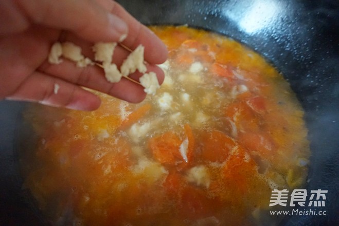 番茄疙瘩汤的做法