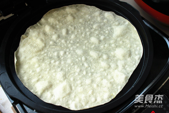 河南烙馍卷菜的做法