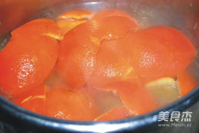 糖渍橙皮的做法
