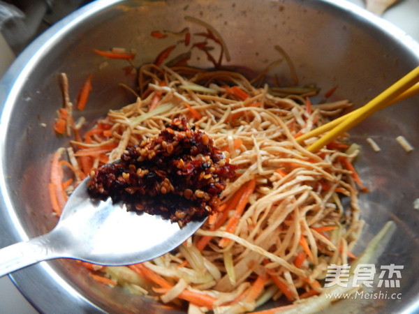 凉拌云丝的做法