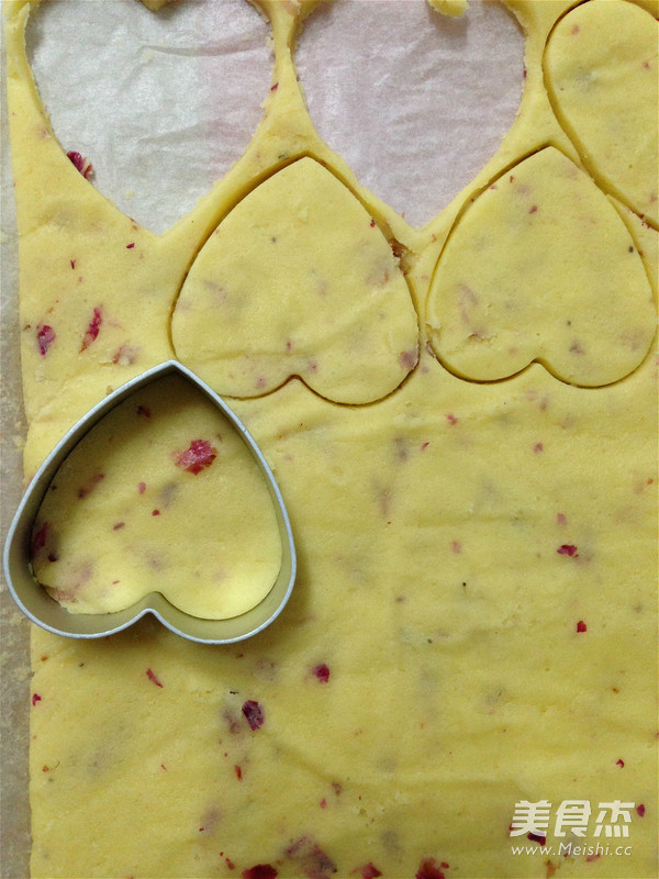 心形玫瑰曲奇的做法