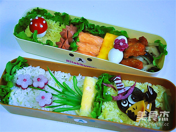 乌鸦趣味便当的做法