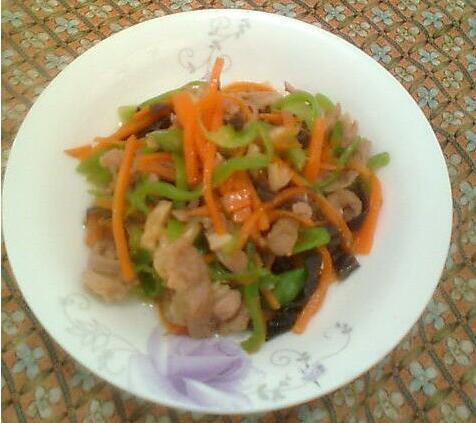 肉丝炒三丝怎么做?