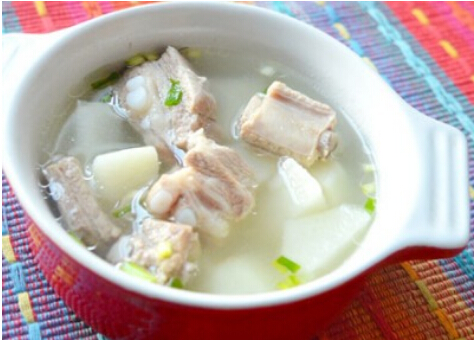 营养美味的猪骨<a href=/shicai/shucai/ShanYao/index.html target=_blank><u>山药</u></a>汤怎么做?