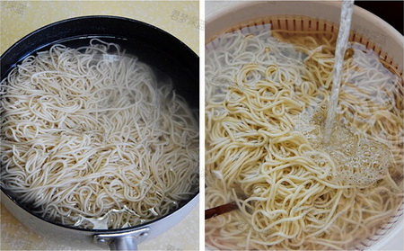 <a href=/shicai/guopin/HuaSheng/index.html target=_blank><u>花生</u></a>酱拌面步骤1