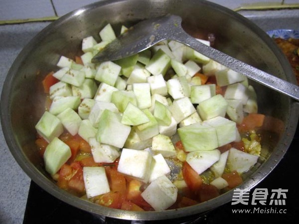 #素食也美味#<a href=/shicai/shucai/XiHongShi/index.html target=_blank><u>西红柿</u></a>烧<a href=/shicai/shucai/QieZi/index.html target=_blank><u>茄子</u></a>的做法