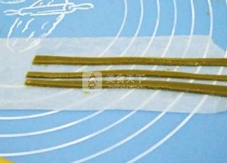 抹茶小兔子曲奇饼干