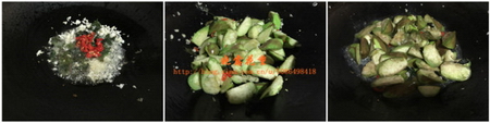 <a href=/shicai/shucai/ZiSu/index.html target=_blank><u>紫苏</u></a>焖<a href=/shicai/shucai/QieZi/index.html target=_blank><u>茄子</u></a>步骤4-6