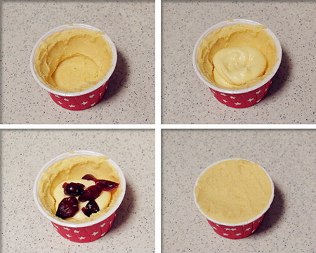 法式<a href=/shicai/guopin/ManYueMei/index.html target=_blank><u>蔓越莓</u></a>乳酪夹心蛋糕步骤11-14