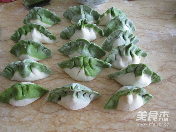 翡翠玉饺的做法