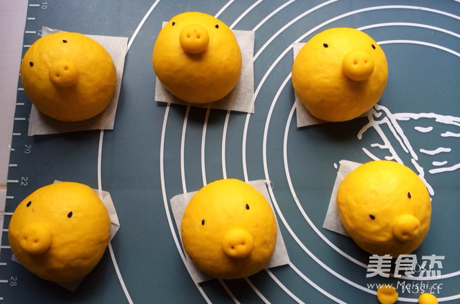 黄金猪猪馒头的做法