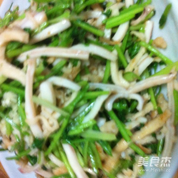 芫爆三丝的做法