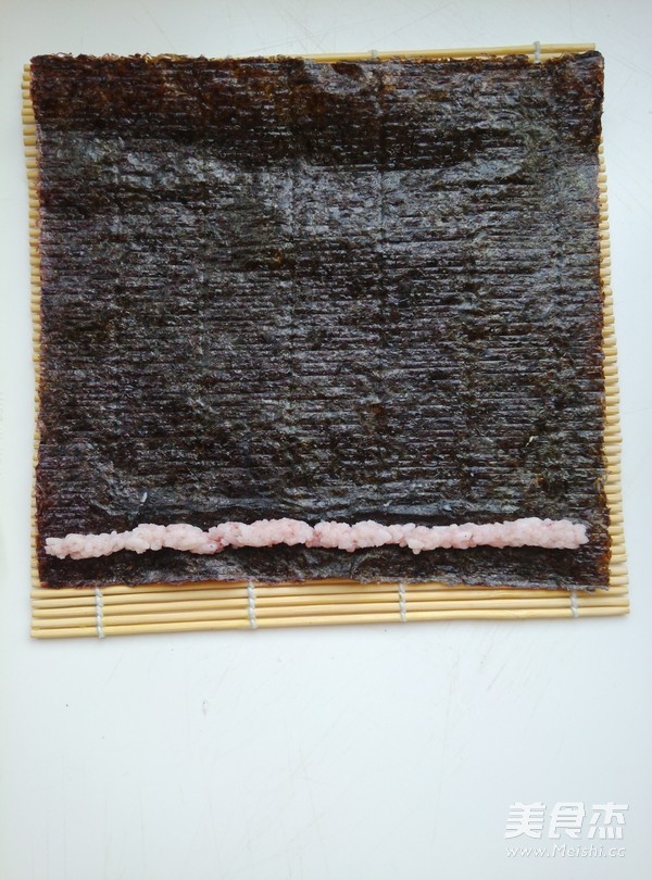 包头巾的小花猫寿司的做法