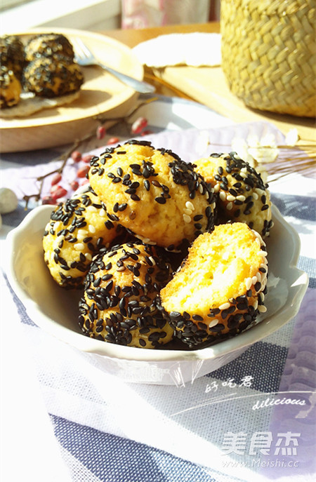 烤箱版开口笑的做法