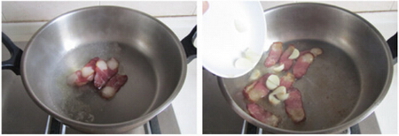 <a href=/shicai/rouqin/LaRou/index.html target=_blank><u>腊肉</u></a>炒<a href=/shicai/shucai/DongSun/index.html target=_blank><u>冬笋</u></a>步骤3-4