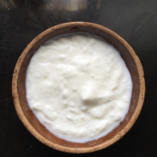 自制<a href=/shicai/mimian/SuanNai/index.html target=_blank><u>酸奶</u></a>盆栽