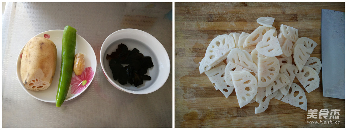 凉拌<a href=/shicai/shucai/LianOu/index.html target=_blank><u>莲<a href=/shicai/shucai/Ou/index.html target=_blank><u>藕</u></a></u></a>黑<a href=/shicai/shucai/MuEr/index.html target=_blank><u>木耳</u></a>的做法