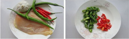蒜香鸡丁步骤1