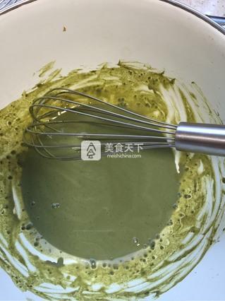 抹茶蜜豆蛋糕卷