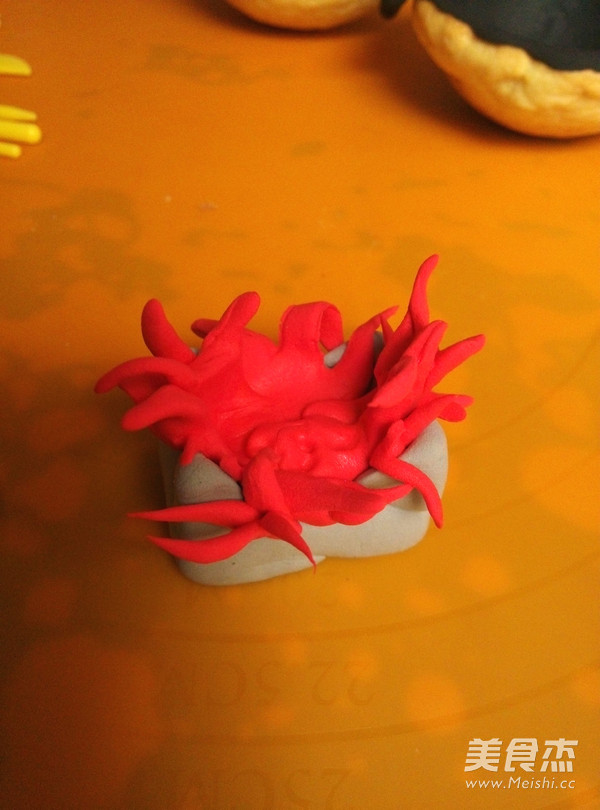 火锅年夜饭翻糖饼干的做法