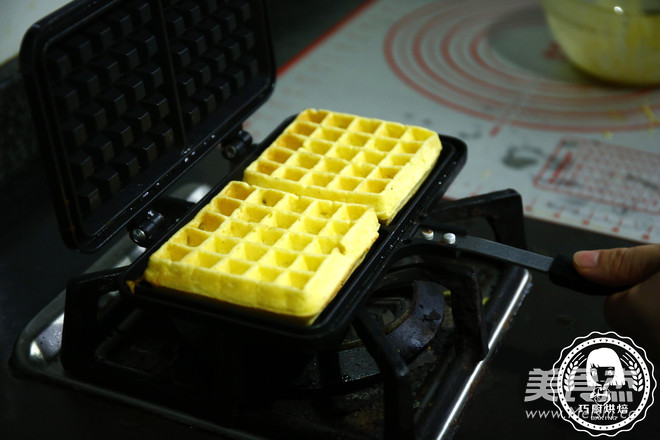 百搭的华夫饼的做法