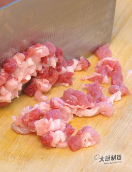 切成肉末