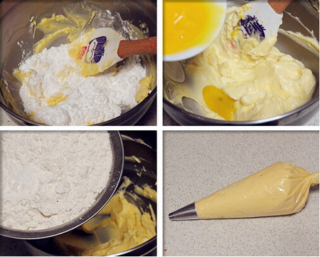 法式<a href=/shicai/guopin/ManYueMei/index.html target=_blank><u>蔓越莓</u></a>乳酪夹心蛋糕步骤7-10