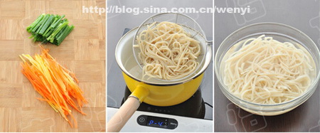 辣拌什锦面步骤3-4