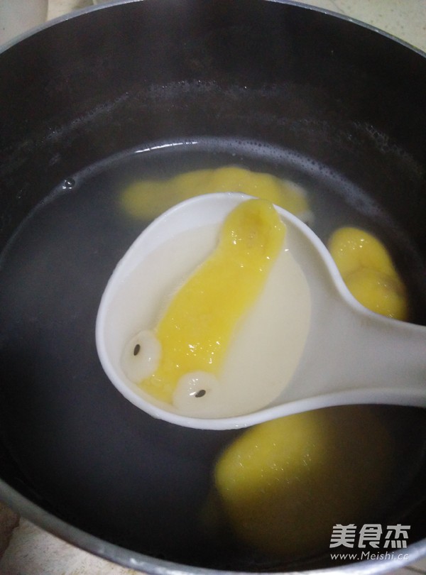 小鱼汤圆的做法