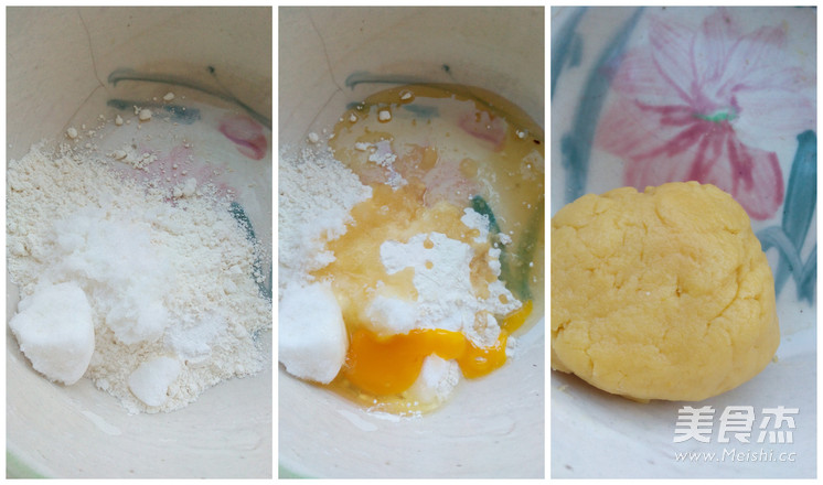 烤箱版开口笑的做法