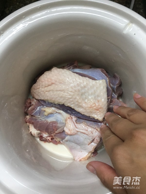 沙参玉竹煲番鸭的做法