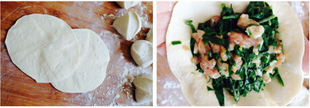 山苜楂包子步骤5-6