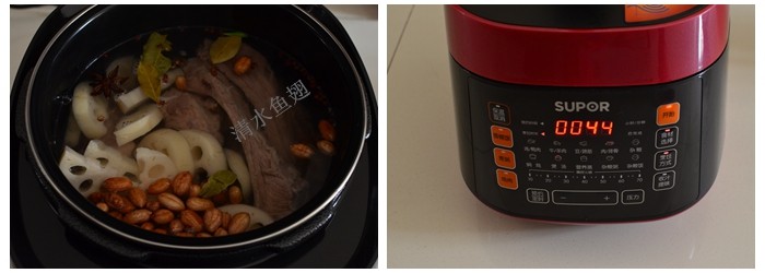 #苏泊尔#<a href=/shicai/shucai/LianOu/index.html target=_blank><u>莲<a href=/shicai/shucai/Ou/index.html target=_blank><u>藕</u></a></u></a><a href=/shicai/guopin/HuaSheng/index.html target=_blank><u>花生</u></a><a href=/shicai/rouqin/PaiGu/index.html target=_blank><u>排骨</u></a>汤的做法