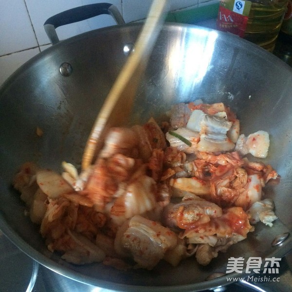 韩式泡菜汤的做法