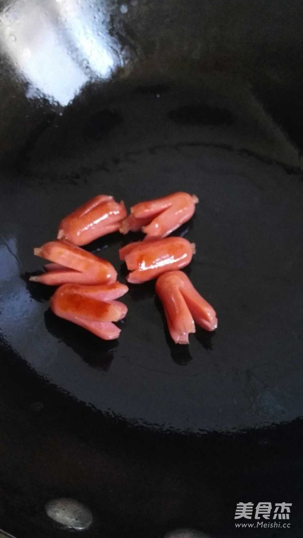 炒饭+汤,简单的一餐的做法