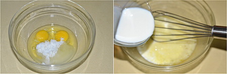 Hello kitty奶黄包步骤1-2