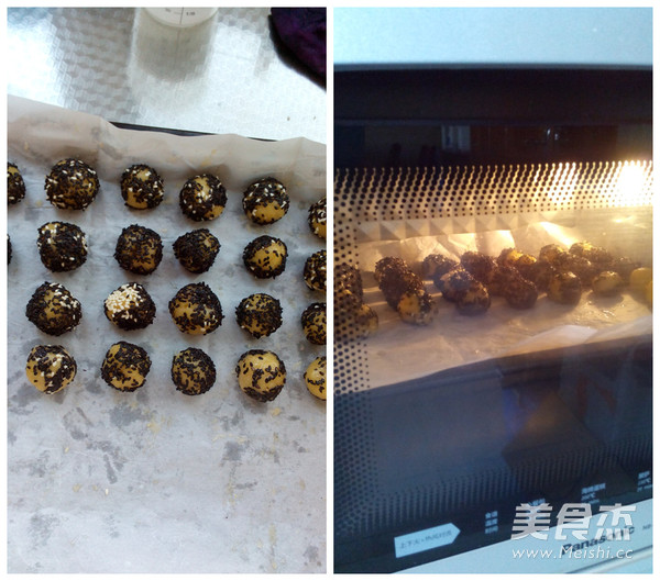 烤箱版开口笑的做法