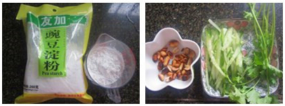 <a href=/shicai/shucai/WanDou/index.html target=_blank><u>豌豆</u></a>凉粉步骤1