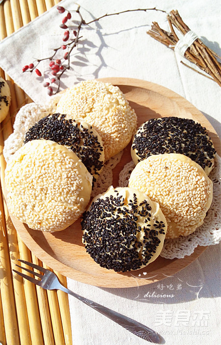 葱香油酥烧饼的做法