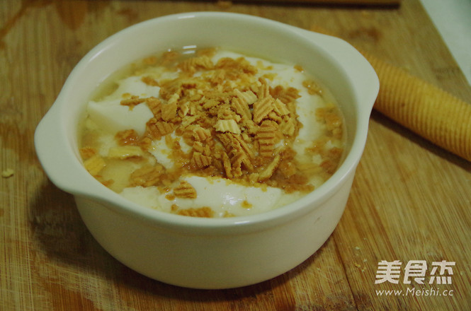 蛋酥甜味<a href=/shicai/mimian/DouFuNao/index.html target=_blank><u><a href=/shicai/mimian/DouFu/index.html target=_blank><u>豆腐</u></a>脑</u></a>的做法