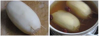 <a href=/shicai/shucai/GuiHua/index.html target=_blank><u>桂花</u></a><a href=/shicai/mimian/NuoMi/index.html target=_blank><u>糯米</u></a><a href=/shicai/shucai/Ou/index.html target=_blank><u>藕</u></a>步骤3-4