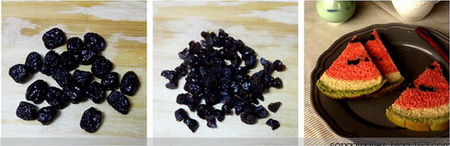 <a href=/shicai/guopin/XiGua/index.html target=_blank><u>西瓜</u></a><a href=/shicai/mimian/MianBao/index.html target=_blank><u>面包</u></a>步骤3