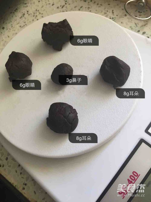 熊猫饼干的做法