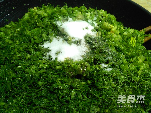 翡翠素饺的做法