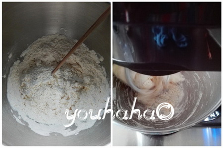 圣诞花环<a href=/shicai/mimian/MianBao/index.html target=_blank><u>面包</u></a>步骤2